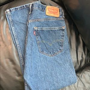Levi Strauss 550 blue jeans
